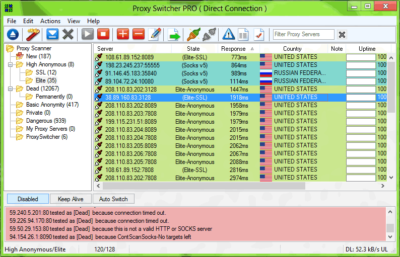 PROXY NGACIR DAN SERVER BANYAK