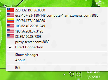 PROXY NGACIR DAN SERVER BANYAK