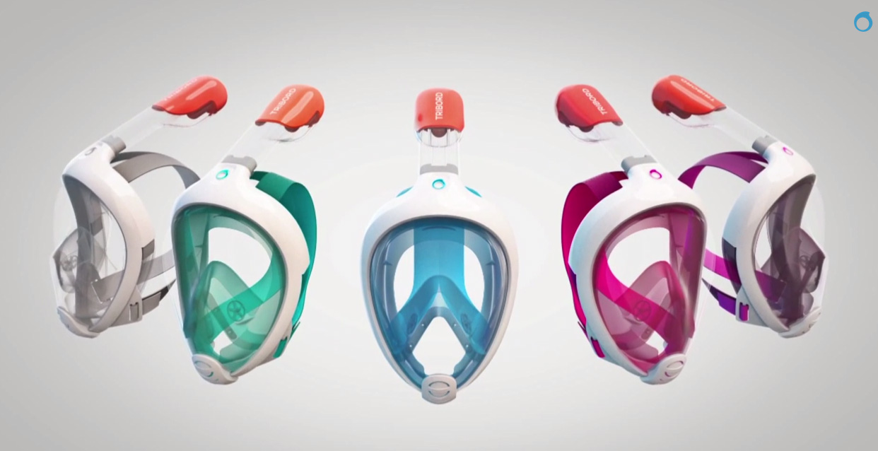 Inofasi baru Mask Snorkeling EasyBreath