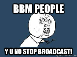5 Tipe Orang Menjengkelkan yang Ada di Kontak BBM Agan