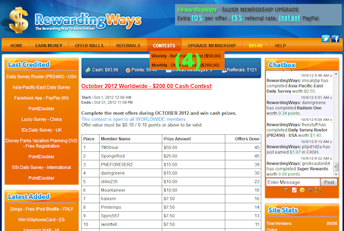 &#91;andrejss&#93; --Rewardingways-- Dibayar dgn melakukan survey PO $1+contes monthly $200