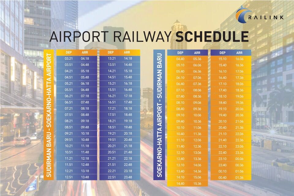 Inilah Jadwal Kereta Bandara Soekarno Hatta Beserta Tarif-nya | KASKUS