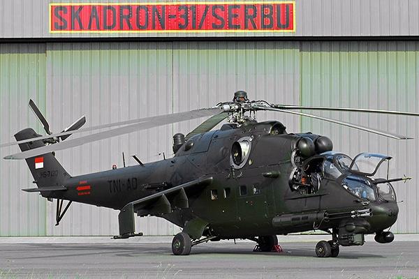 Mil Mi-35P - Mari Mengenal Helikopter Tempur Buatan Rusia yang Dimiliki Oleh TNI AD