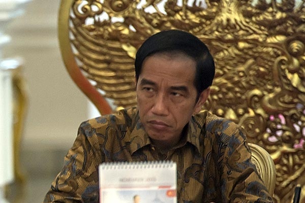 Presiden Jokowi Marah