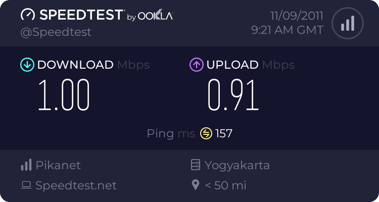 Ganti IP Speed Dowload jadi DEWA!!