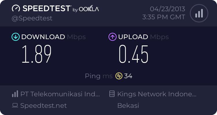 &#91;share&#93; Speedy Instan 512kbps.