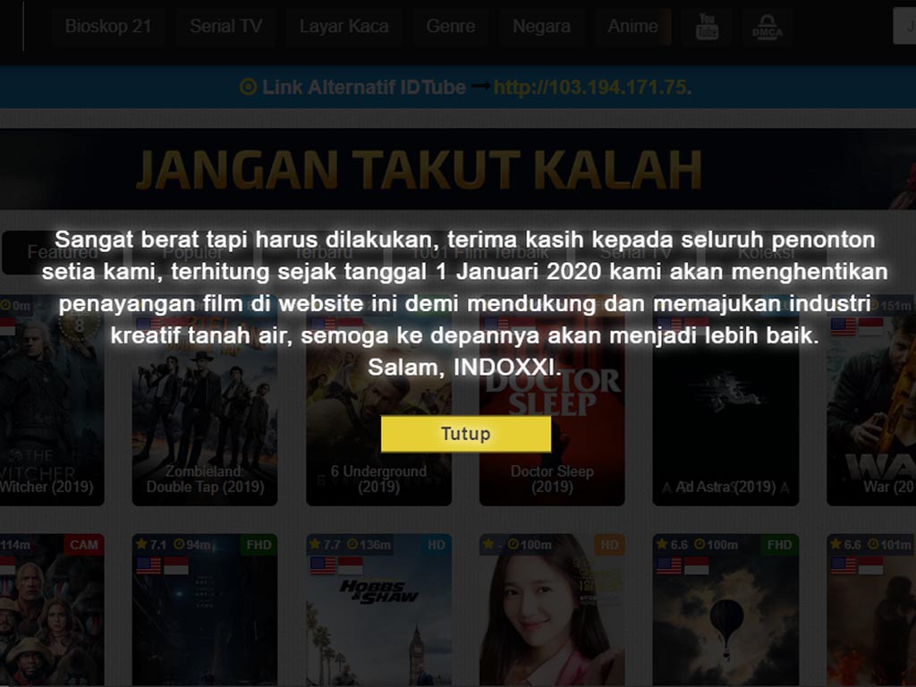 IndoXXI Situs Download Film Gratis Terlengkap Pamit 1 Januari 2020, Sad But Ahh..