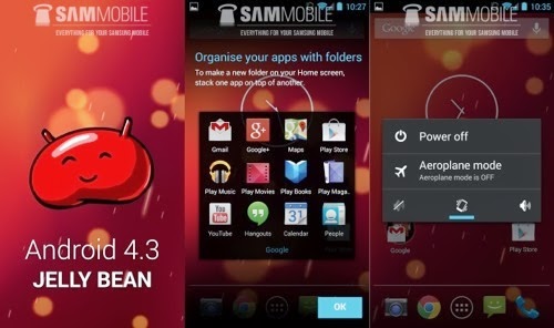 Penampakan Tampilan android jellybean 4.3 gan !!