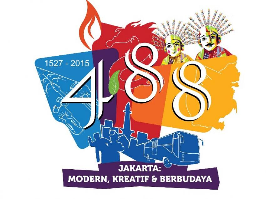 Heboh, Kepala Naga Gantikan Garuda Logo HUT Jakarta 488