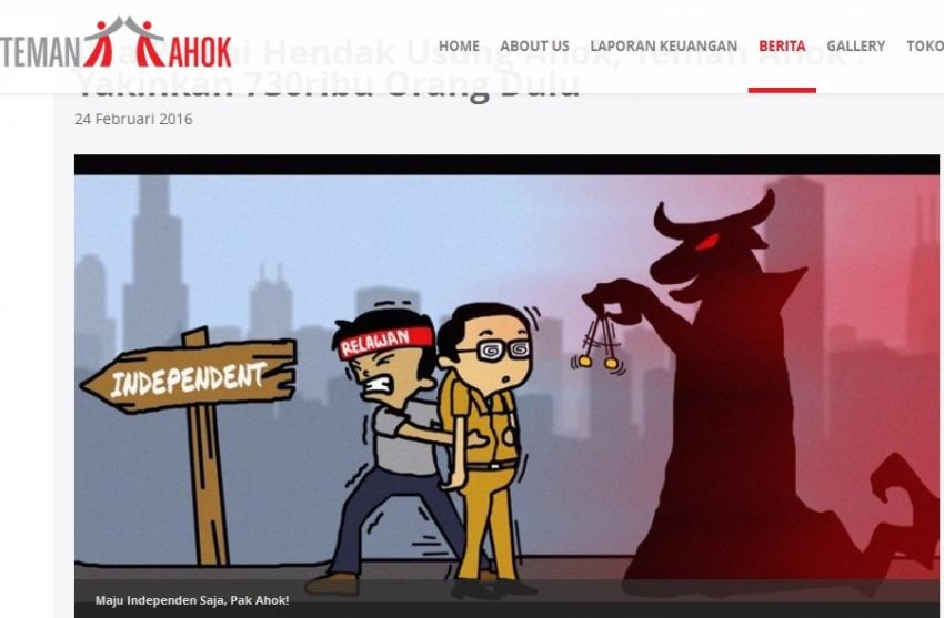 Dianggap Menghina, PDIP Desak TemanAhok Minta Maaf