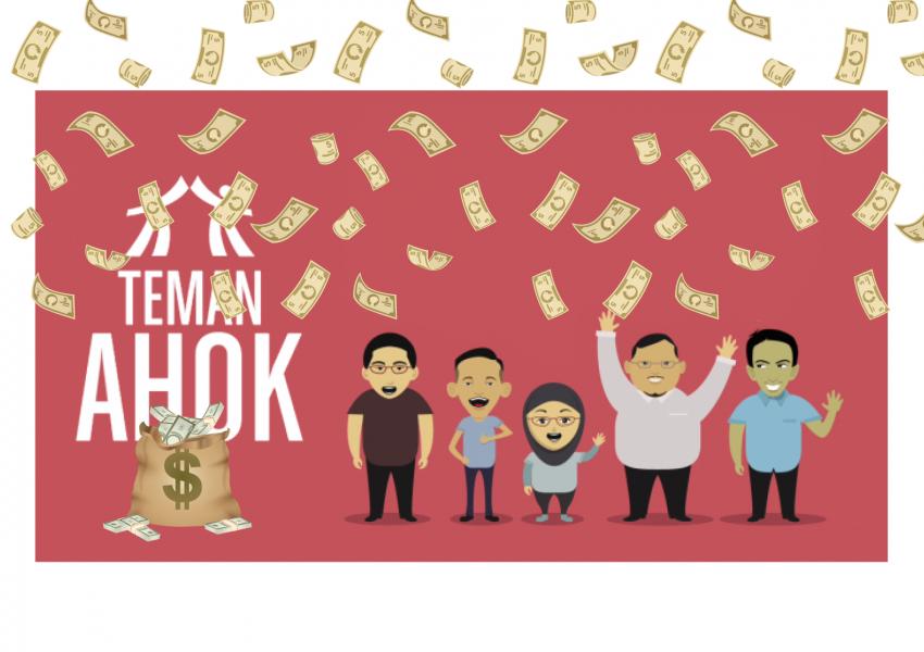 Teman Ahok Bukan Relawan, Tapi Digaji