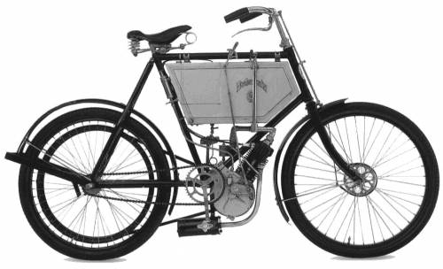 Sepeda Motor 100 Tahun Yang Lalu