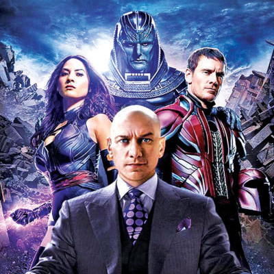 KECE!! Cover album 80-an yang terinspirasi dari scene X-Men: Apocalypse
