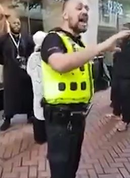 Islamic preacher who screamed Allahu Akbar at police officer in Birmingham arrested