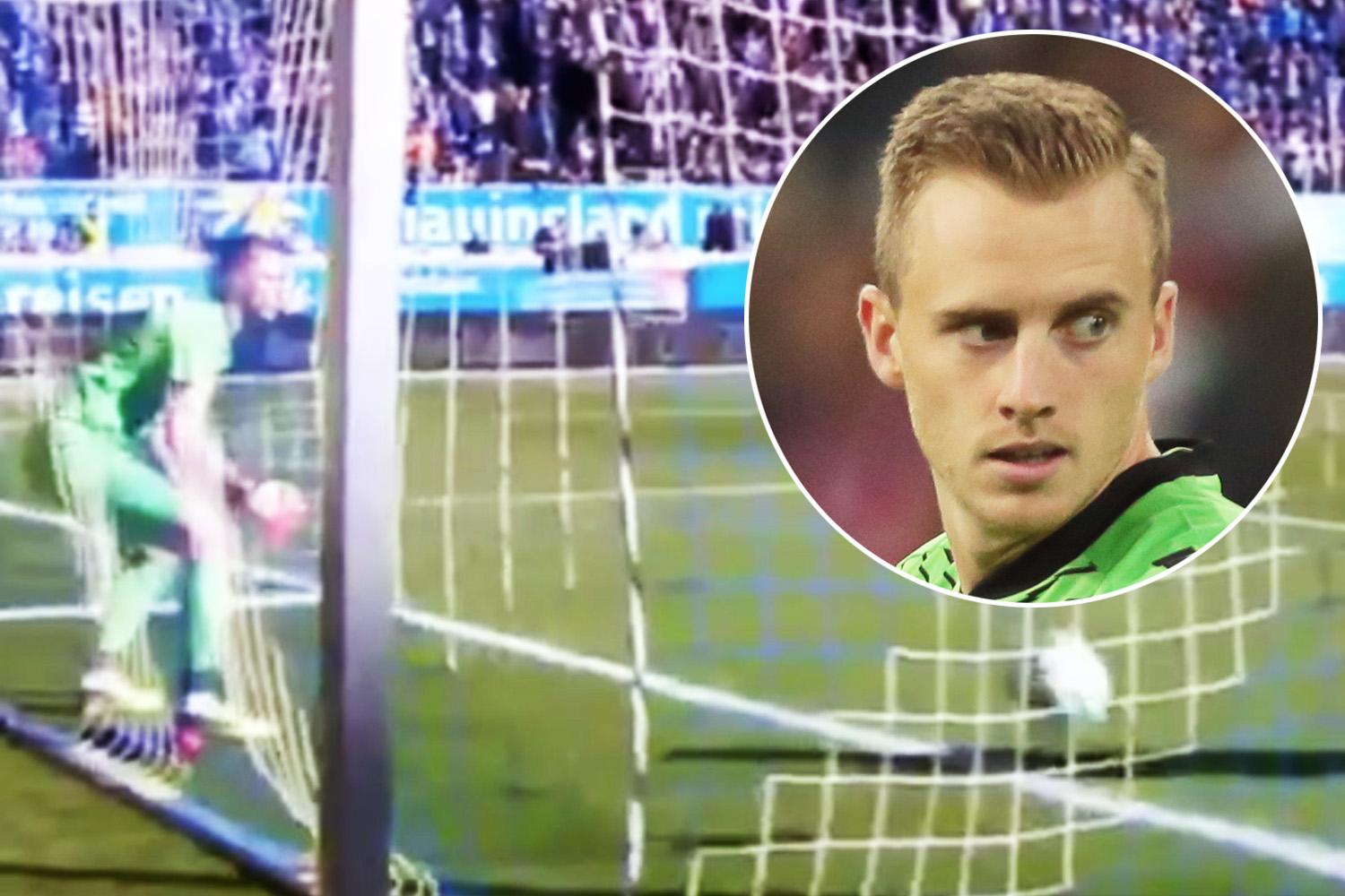 Fakta Dibalik Kiper yang Sedang Minum Saat Gawangnya Kebobolan