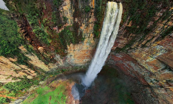 Wow Indahnya Angel Waterfall Of Venezuela