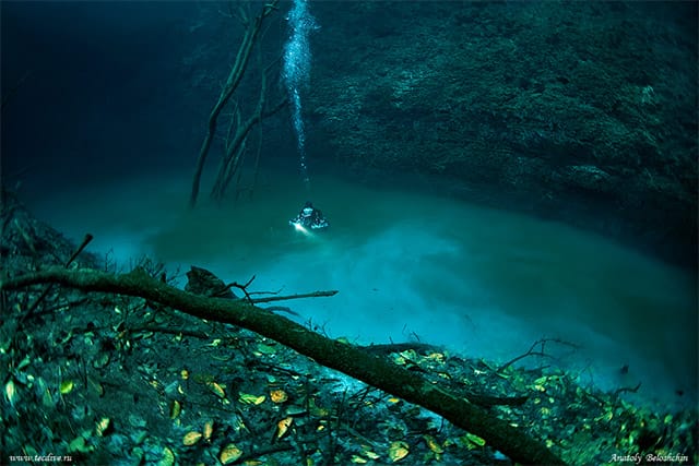 Aneh Tapi Nyata, di Meksiko Ada Sungai di Dalam Air