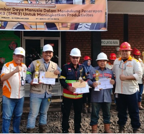 Bulan K3 Nasional 2025 PT Servo Lintas Raya