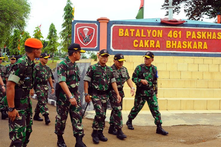 627 Personel TNI Ikuti Latihan Gultor Tri Matra IX