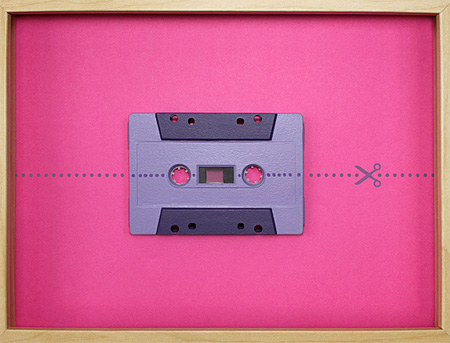 ♣ Cassette Tape Art &#91;creative banget gan,bisa dicoba dirumah&#93; ♣