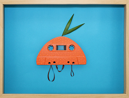 ♣ Cassette Tape Art &#91;creative banget gan,bisa dicoba dirumah&#93; ♣