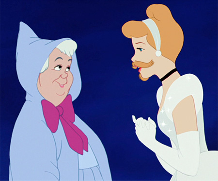 Putri Disney Dengan Jenggot Yang Mengerikan Tapi Menarik