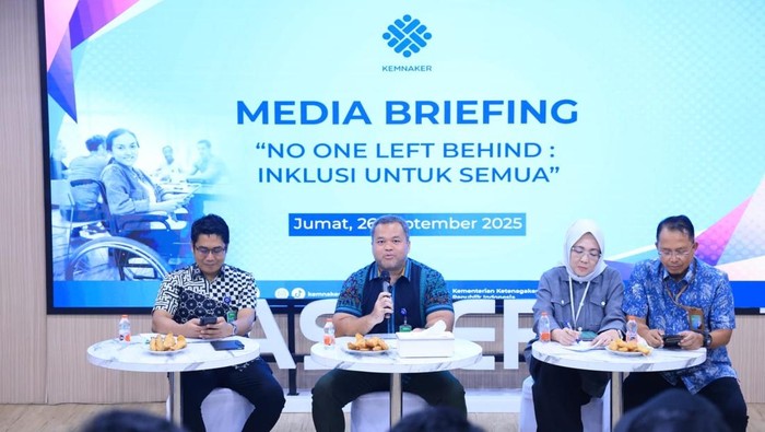 Kemnaker Gaungkan "No One Left Behind" untuk Dunia Kerja di Indonesia