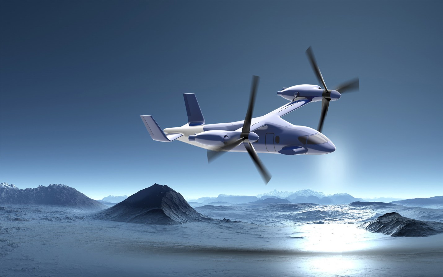 Penampakan UR6000, Tiltrotor drone China
