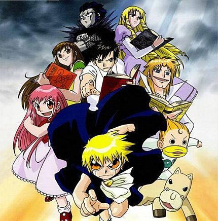 Konjiki no Gash Bell (Zatch Bell) Anime Series & Movies & Manga