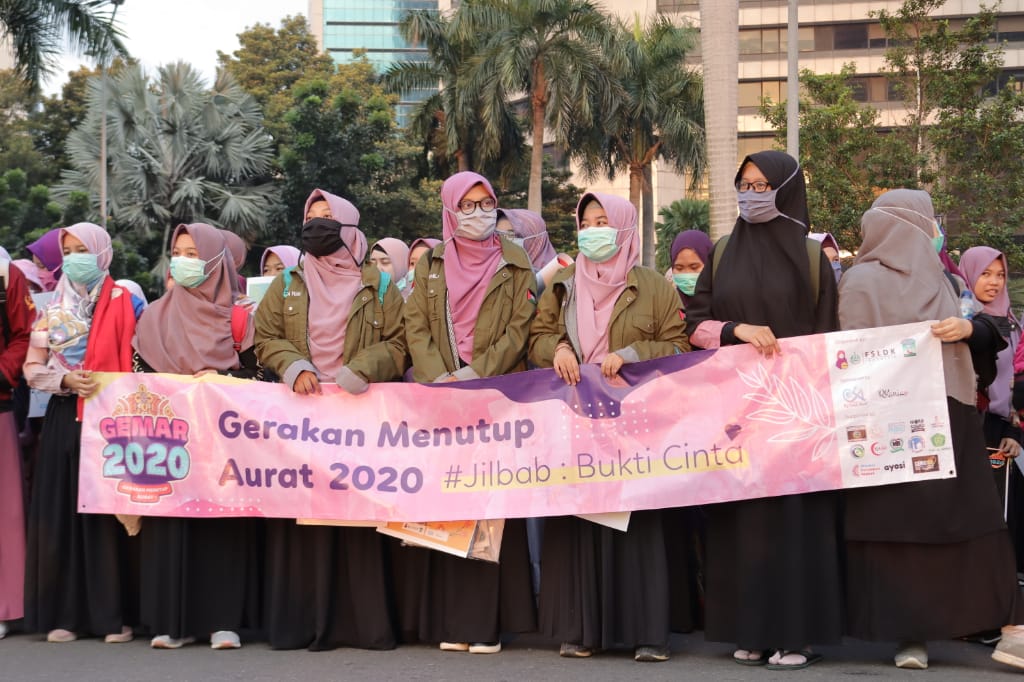 Gerakan Menutup Aurat 2020 Diselenggarakan Di DKI Jakarta