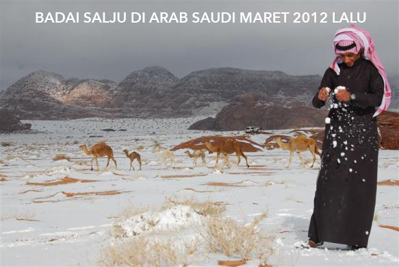 Arab Turun Salju (+pics)