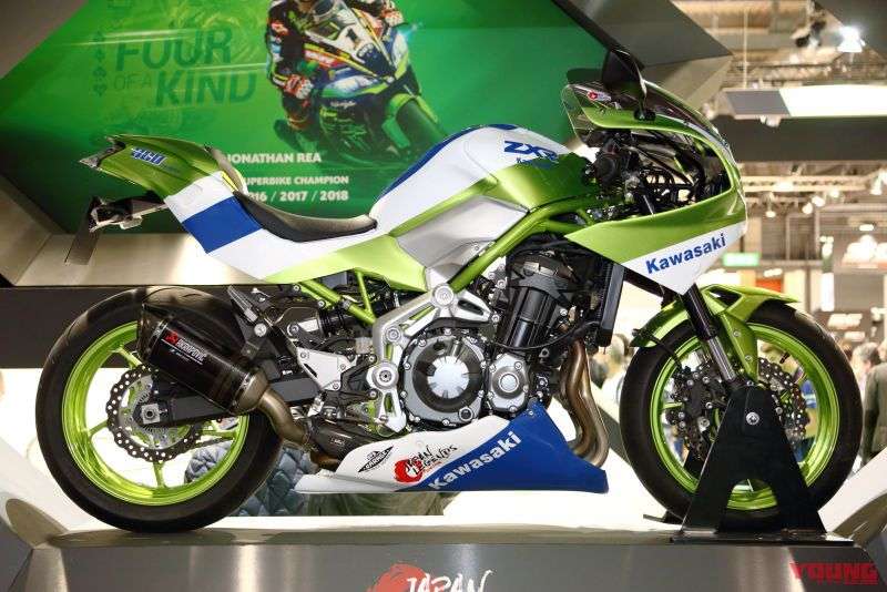 Ini Dia! Replika ZXR 750 H1 pada Z900 Hasil Builder dari Spanyol