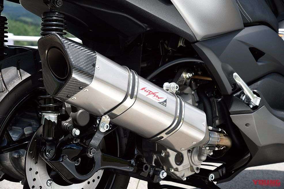 Test Ride XMAX R, Motor Custom Rakitan RC Koshien!