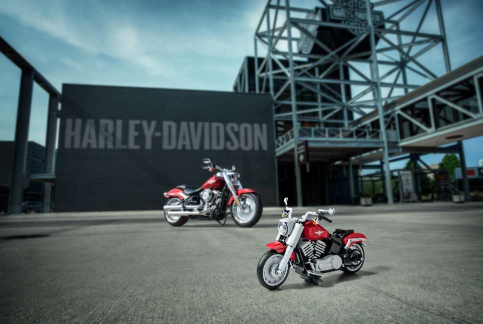 Edisi Spesial! Lego Harley Davidson Fat Boy