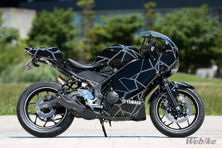 Baru! Ini Modifikasi Yamaha YZF-R25 Retro Modern
