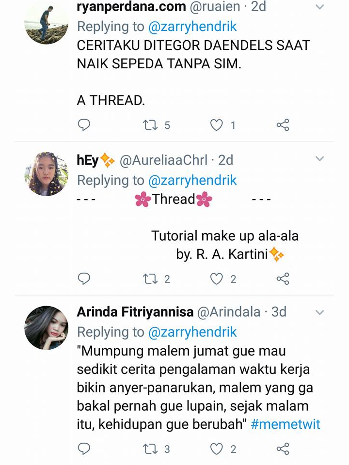 Ini Jadinya Kalau Thread Twitter Sudah Ada Sejak Zaman Belanda