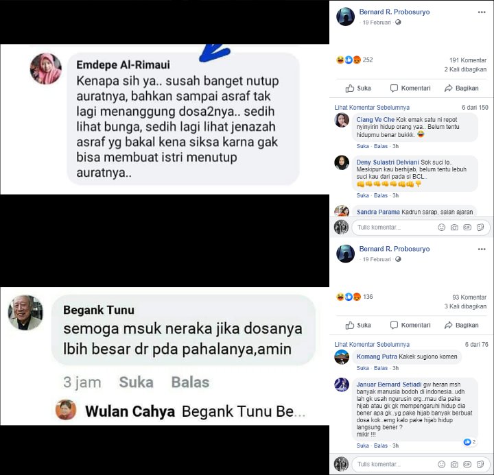 BCL Belum Berhijab, Mendiang Ashraf Dibully Haters Masuk Neraka