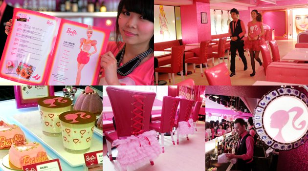 Kafe Khusus Buat Penggemar Boneka Barbie Dibuka di Taipei
