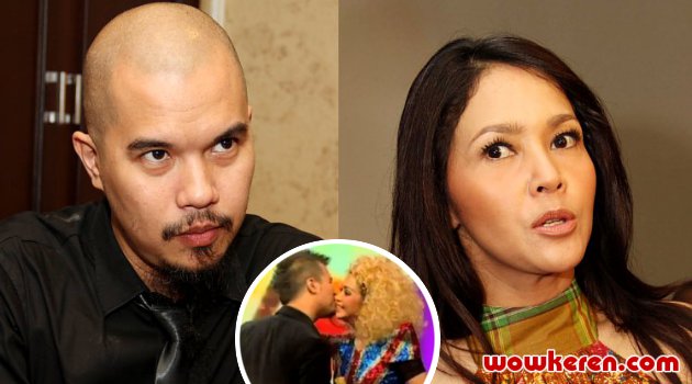 Ahmad Dhani 'Cipika-cipiki' dengan Maia Estianty !