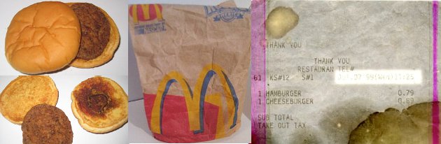 Burger McDonalds Tetap Segar Setelah Disimpan 14 Tahun