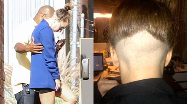 &#91;New Style&#93; Lady GaGa Cukur Gundul Bagian Belakang Rambutnya