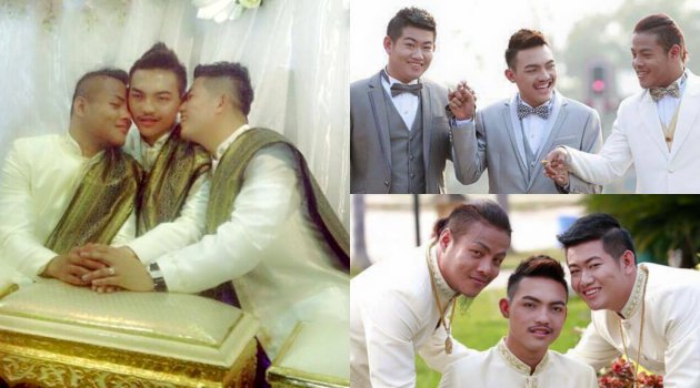 pernikahan-tiga-pria-di-thailand-saat-valentine-hebohkan-publik