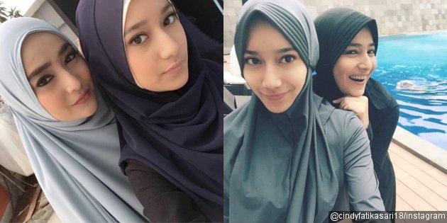 OMG, Cantiknya Putri Cindy Fatikasari Dalam Balutan Hijab!