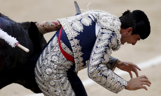 Nahas, Testikel Matador di Madrid Ditanduk Banteng Hingga Robek