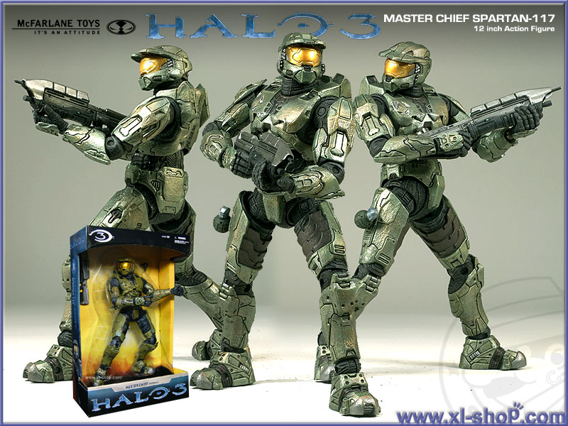 master chief action figure halo 3