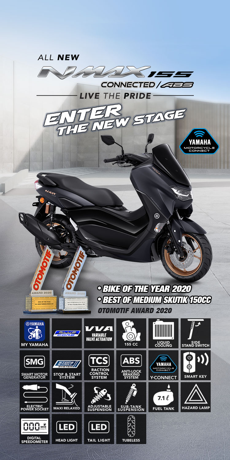 Harga All New Yamaha NMAX Tipe ABS Telah Resmi Diumumkan, Jangan Kaget!
