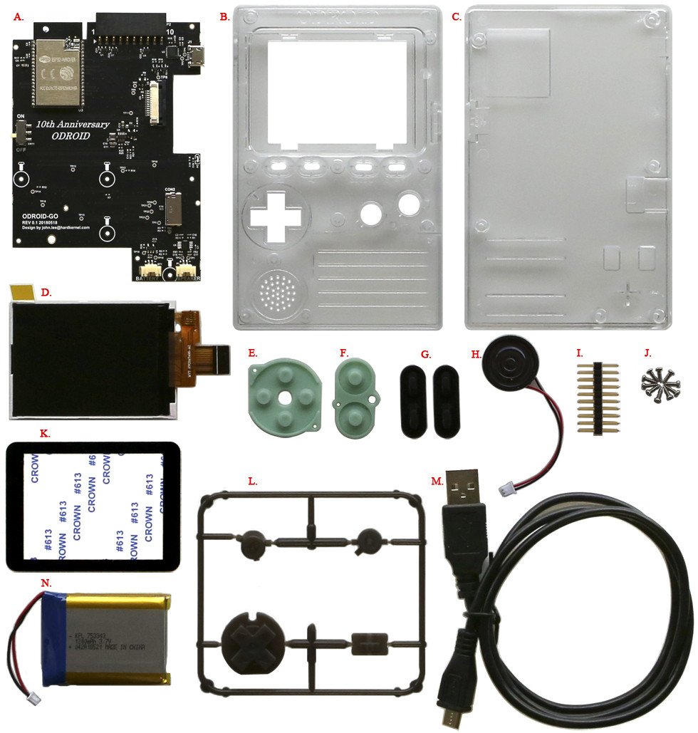 ODROID-GO: Konsol Gaming Handheld dengan Konsep DIY