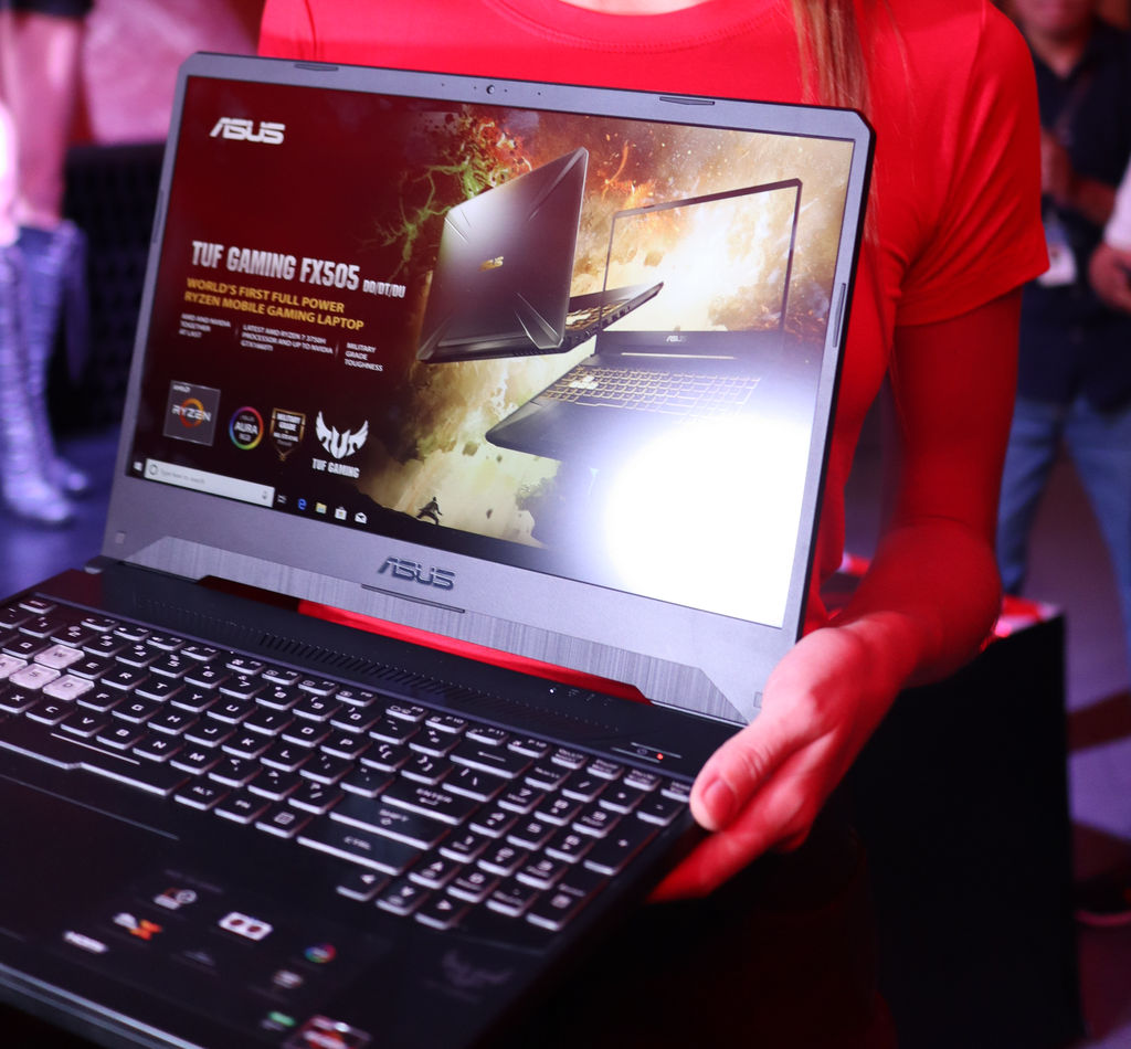 ASUS TUF  FX505 Laptop Gaming  Pertama dengan AMD Ryzen 