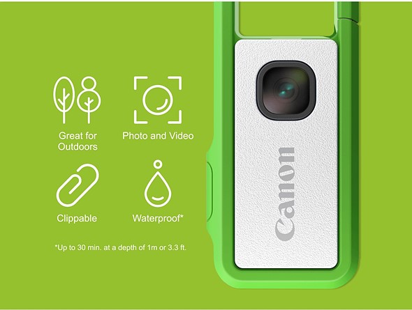 Canon IVY REC: Dimensi Hanya Seukuran Flashdisk, Bisa Rekam Video Full HD
