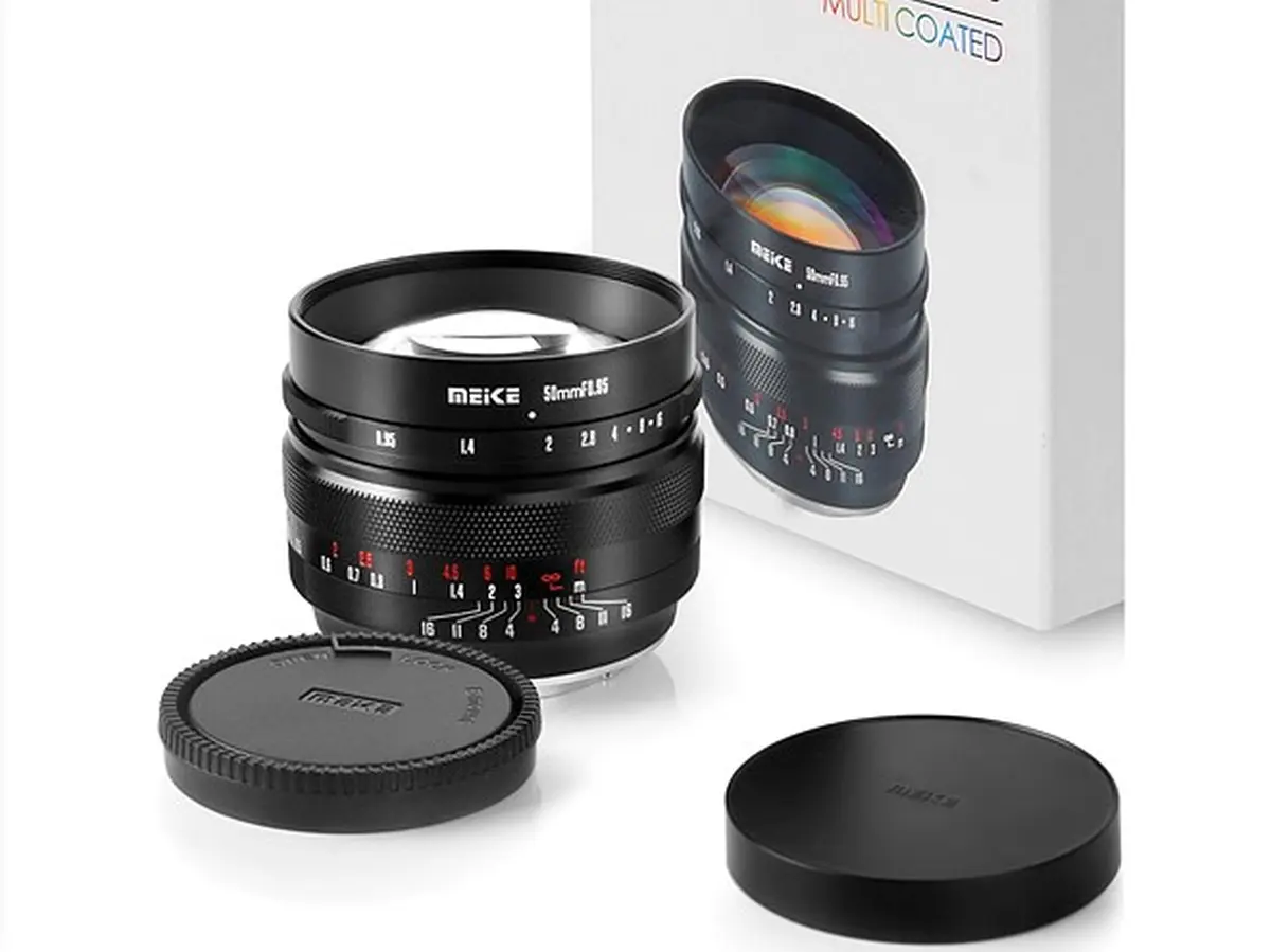 Meike 50mm F/0.95: Lensa F/0.95 3 Jutaan untuk Mirrorless APS-C dan MFT